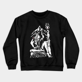 Lord Shiva Mahadev Azhimala Hindu Maha Shivratri Crewneck Sweatshirt